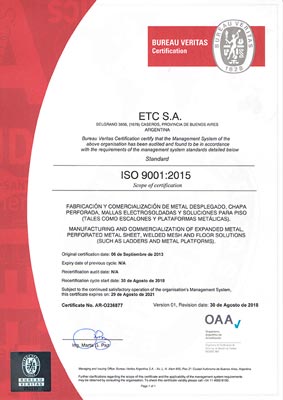 ETC Normas ISO